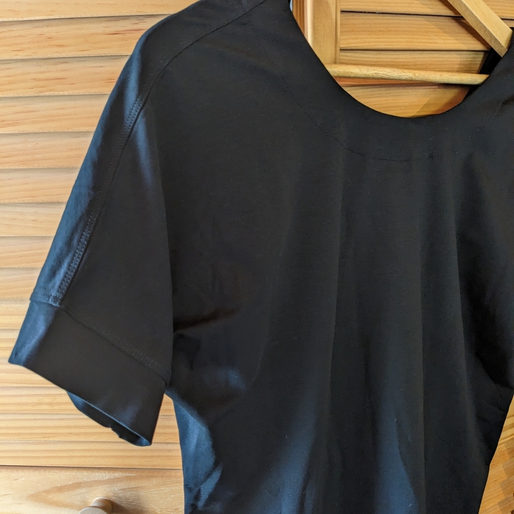 Kit and Ace - Black "Back to Front" midi dress - S - Picture 7 of 7